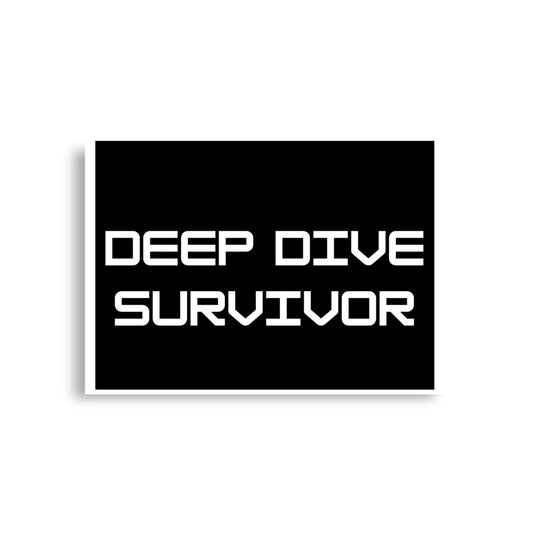 Deep Dive Survivor Poster