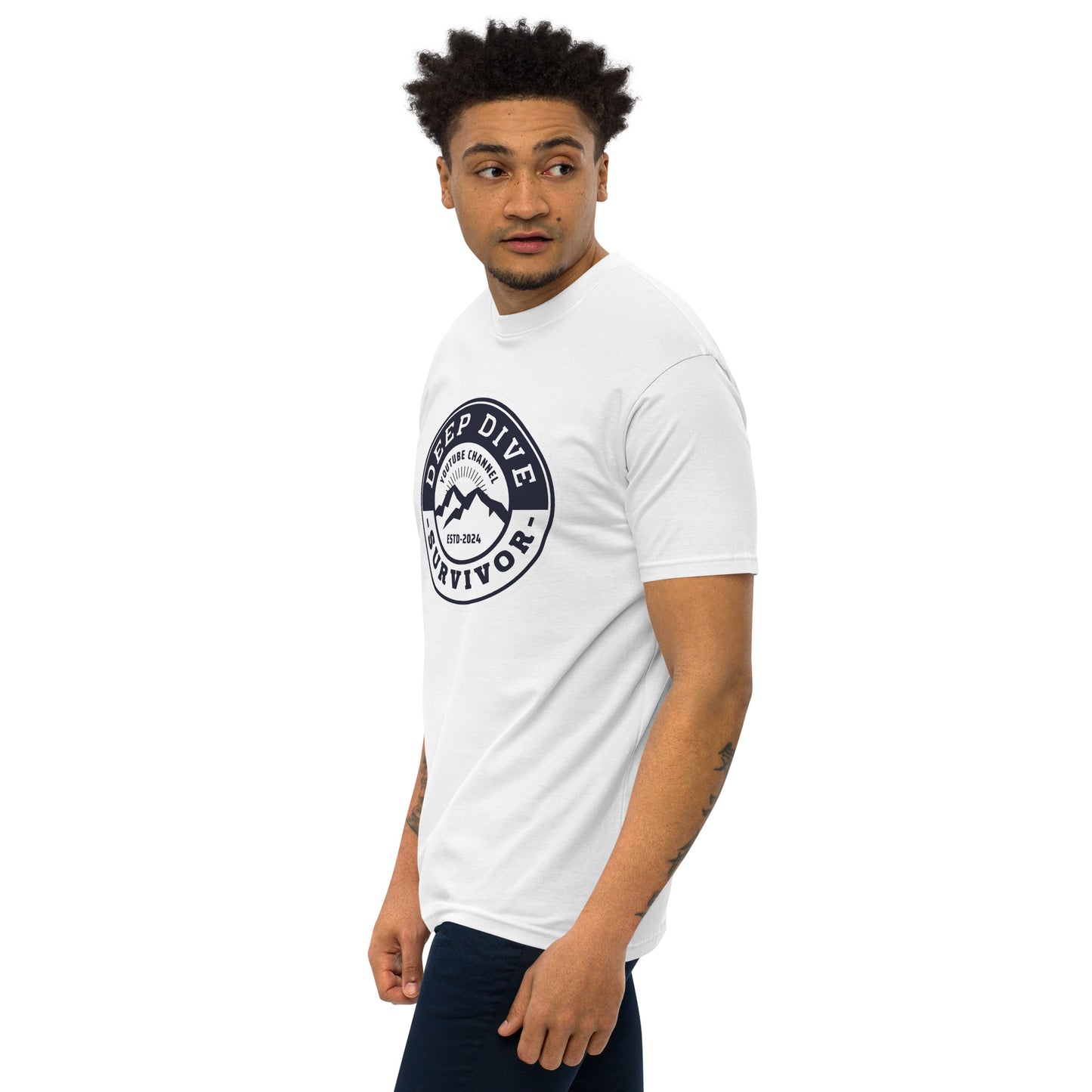 Deep Dive Survivor premium heavyweight tee