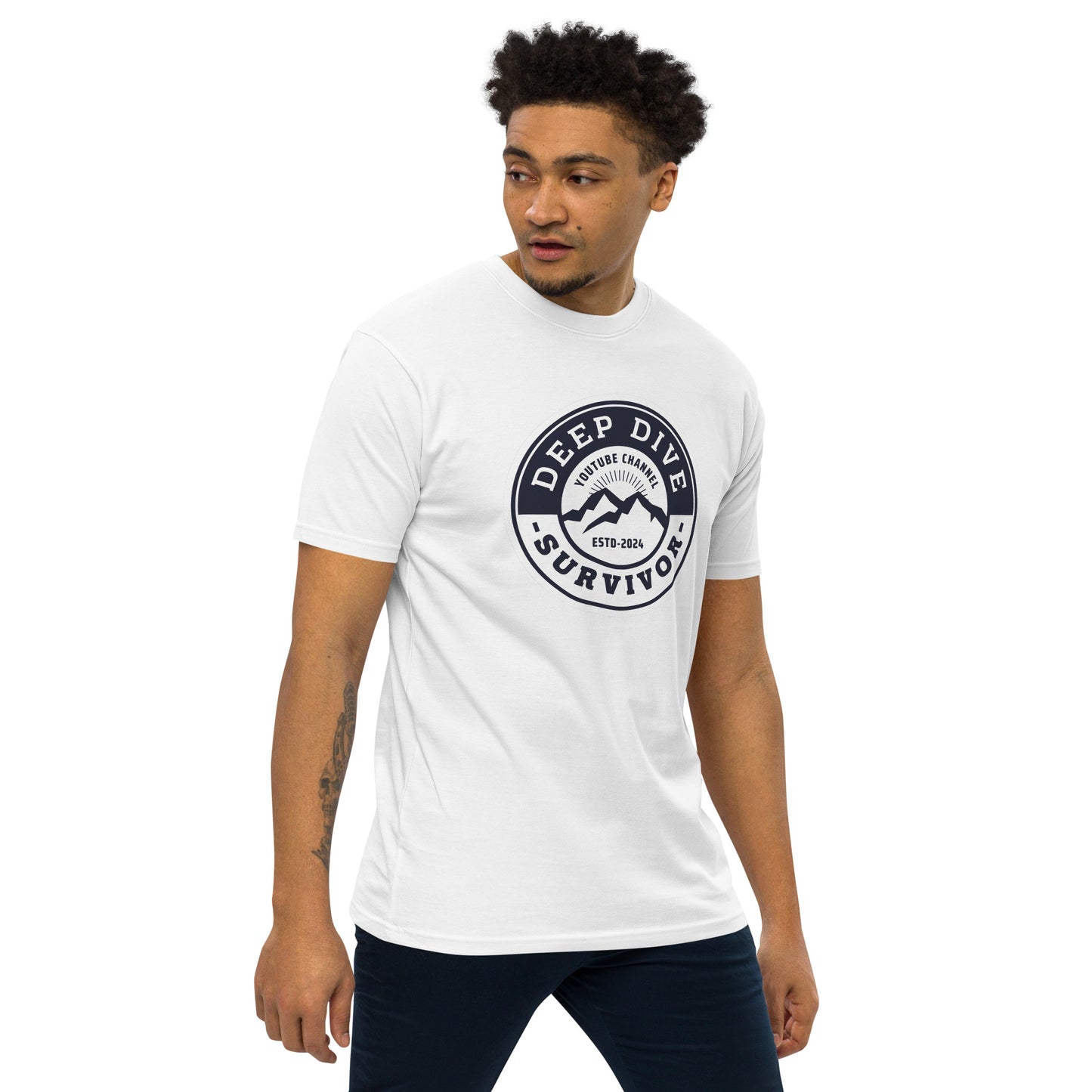 Deep Dive Survivor premium heavyweight tee