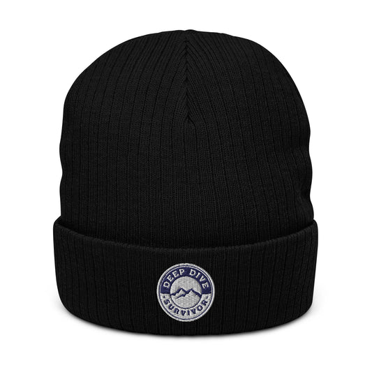 Deep Dive Survivor Ribbed beanie